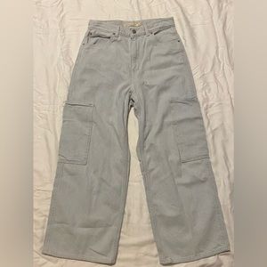 Levi’s High Waisted Wide Leg Cropped Jeans